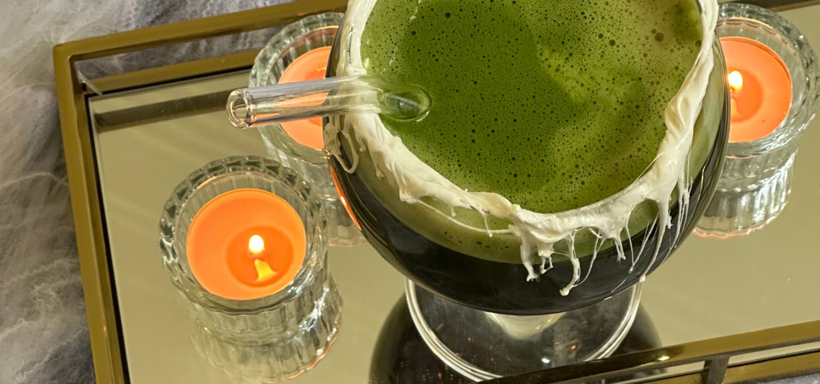 Matcha Witch Punch - Halloween Style