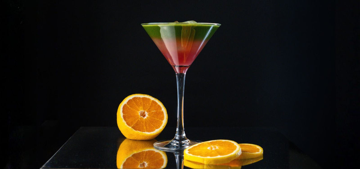 Autumn Glow Matcha Cocktail