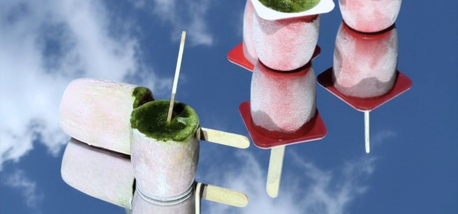 Frozen Fruchtzwerge mit Matcha