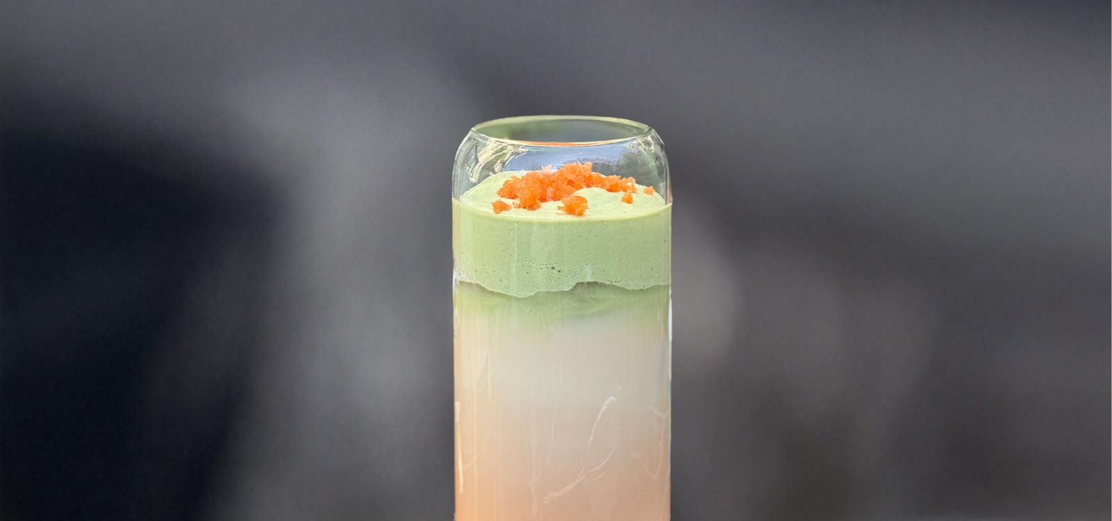 Carrot Cake Matcha Latte