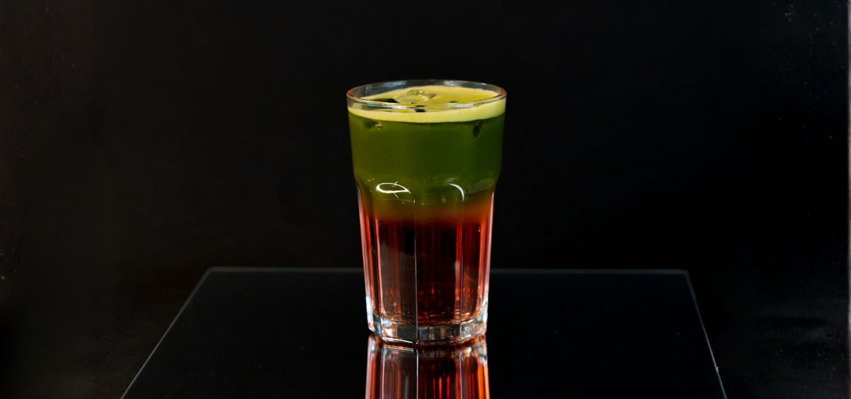 Cranberry Matcha Tonic