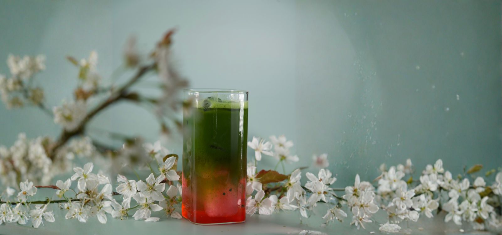 Sakura Matcha Tonic