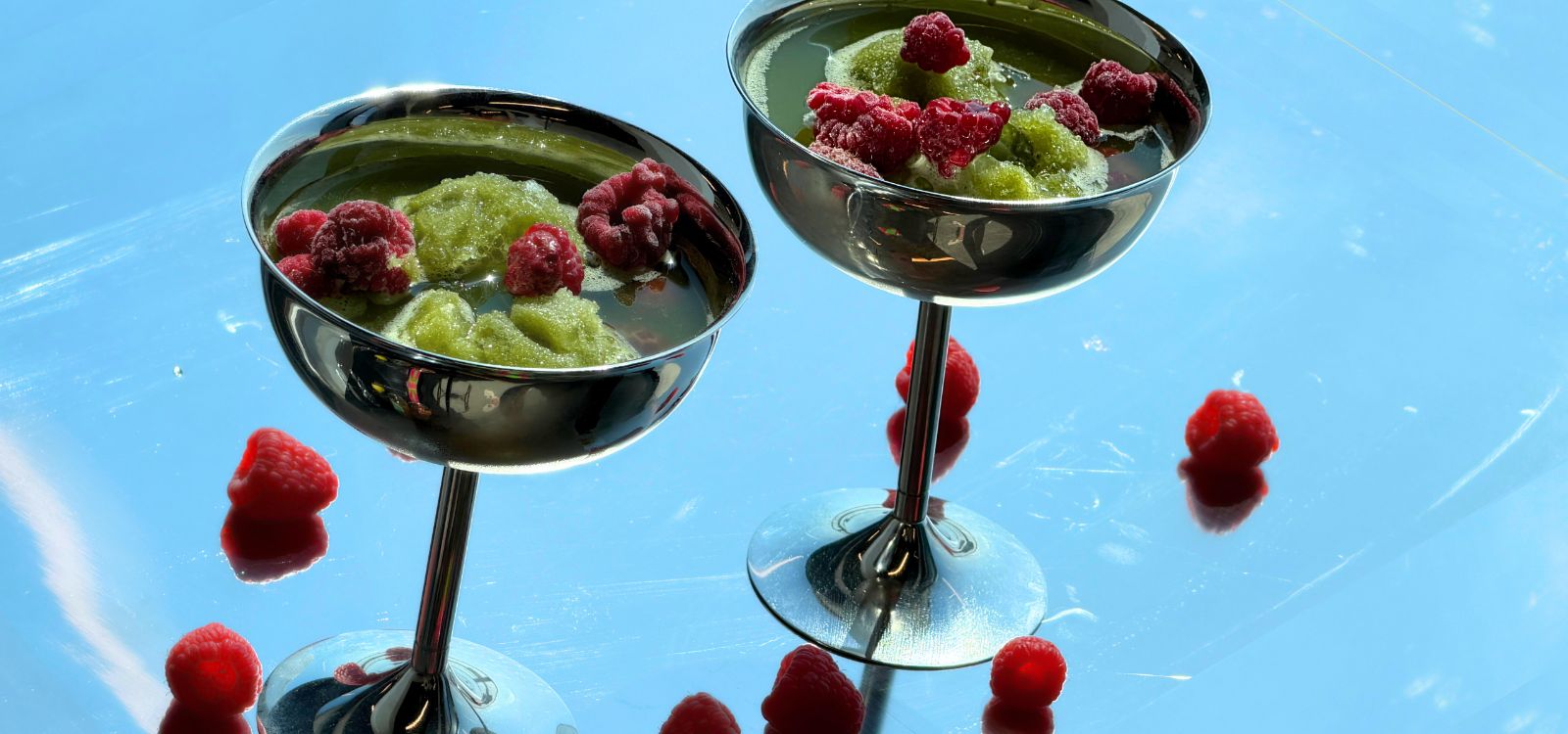 Matcha Lemonade Slushie