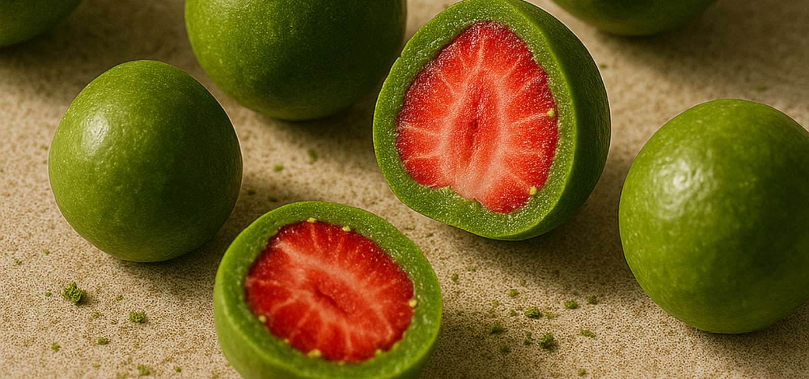 CRUNCHY MATCHA BITES (NUCAO-LIKE TROCKENFRÜCHTE FÜR ZUHAUSE)