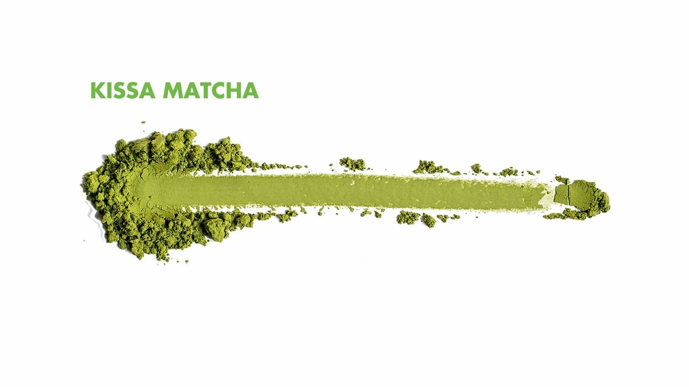 Real matcha sample