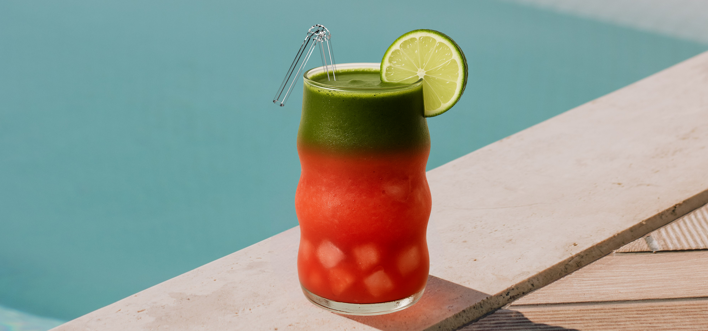 Matcha Watermelon Cooler