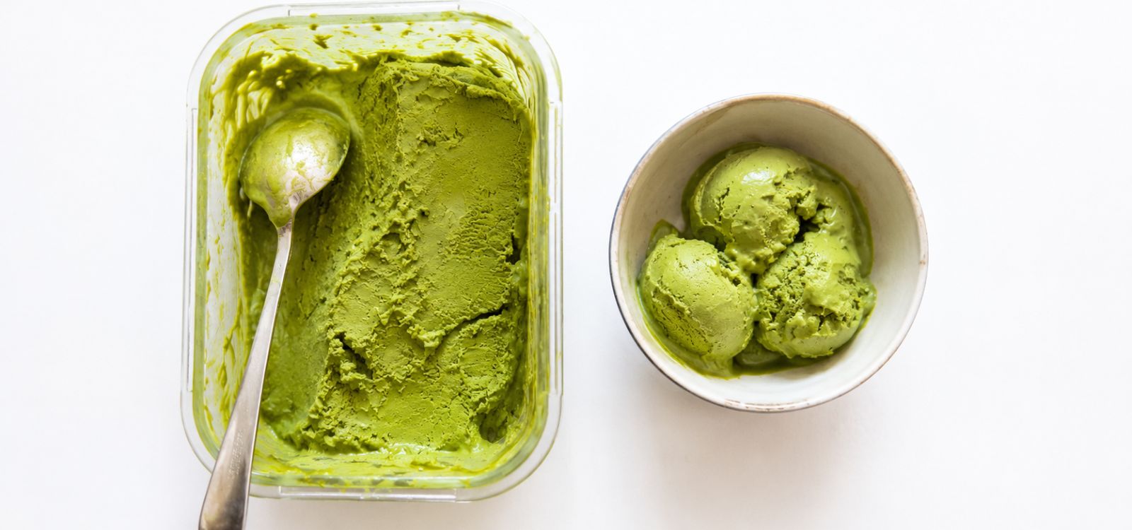 3-Zutaten Matcha Eis