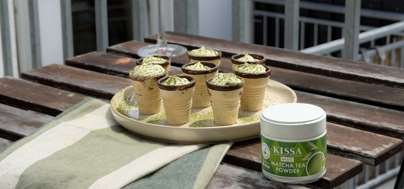 Lemon Matcha Tiramisu