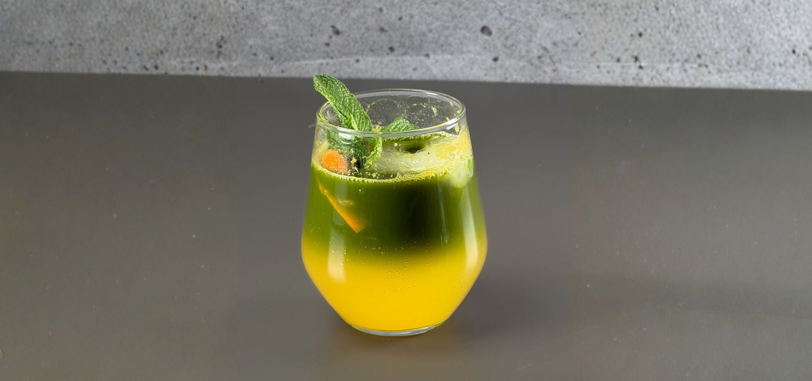 Orange Matcha Tonic