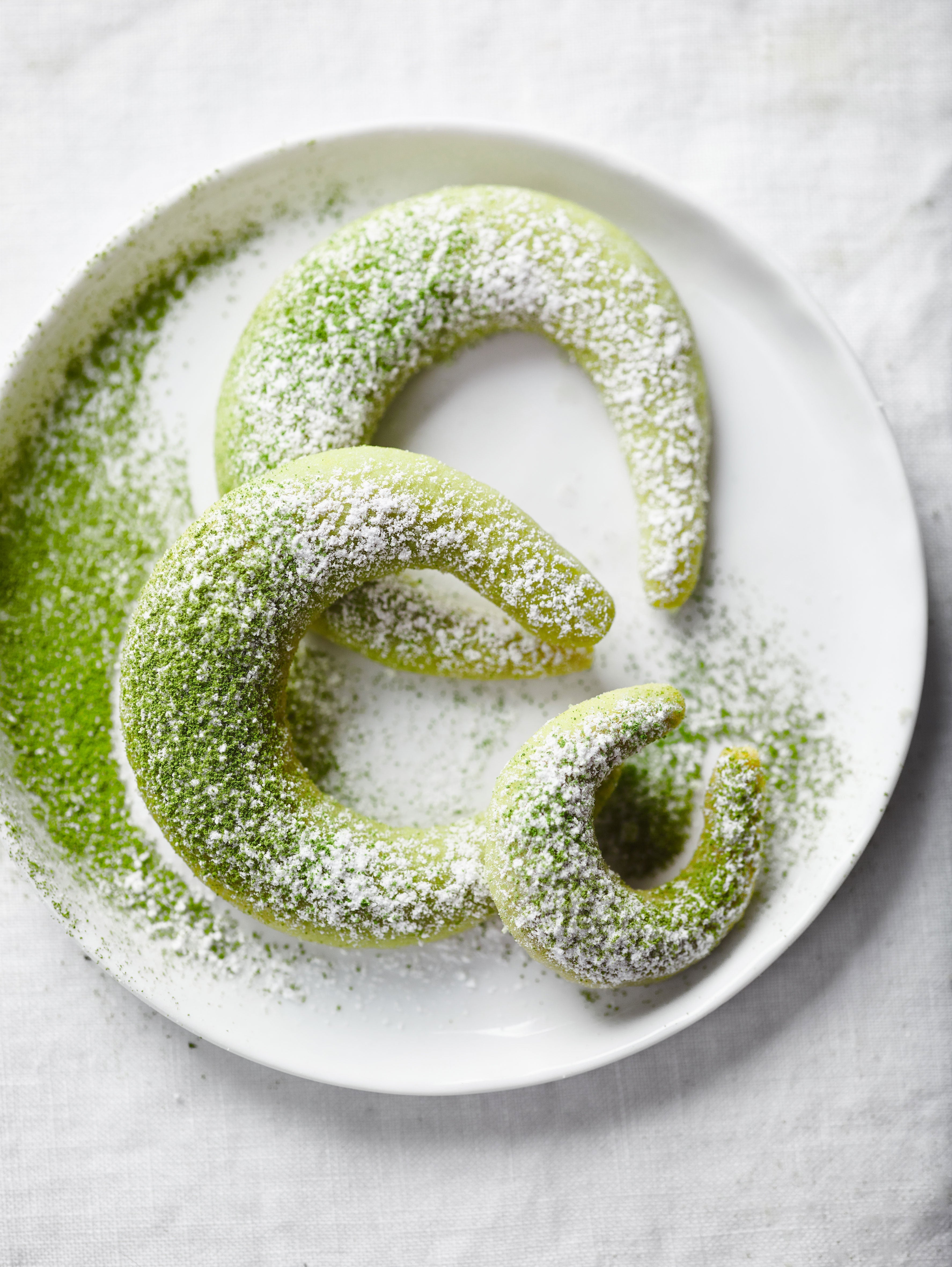 Matcha Vanillekipferl