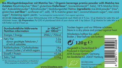 MATCHA LATTE MIX, 120g