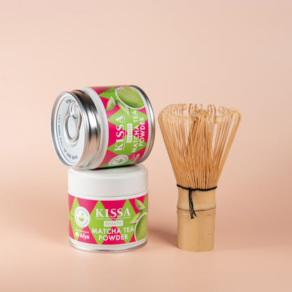 KISSA Matcha Beauty and Matcha Latte