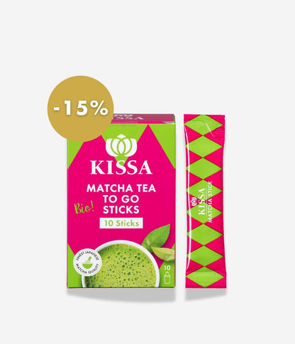 MATCHA TO GO STICKS, 15g