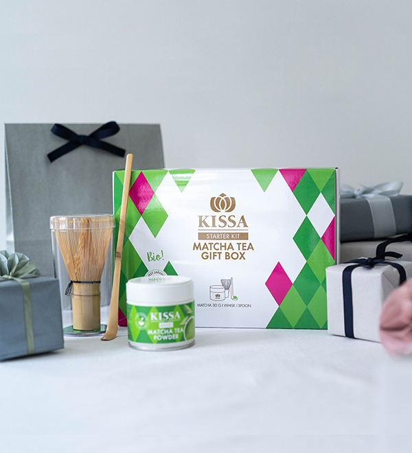 KISSA MATCHA TEA GIFT BOX STARTER KIT - KISSA TEA